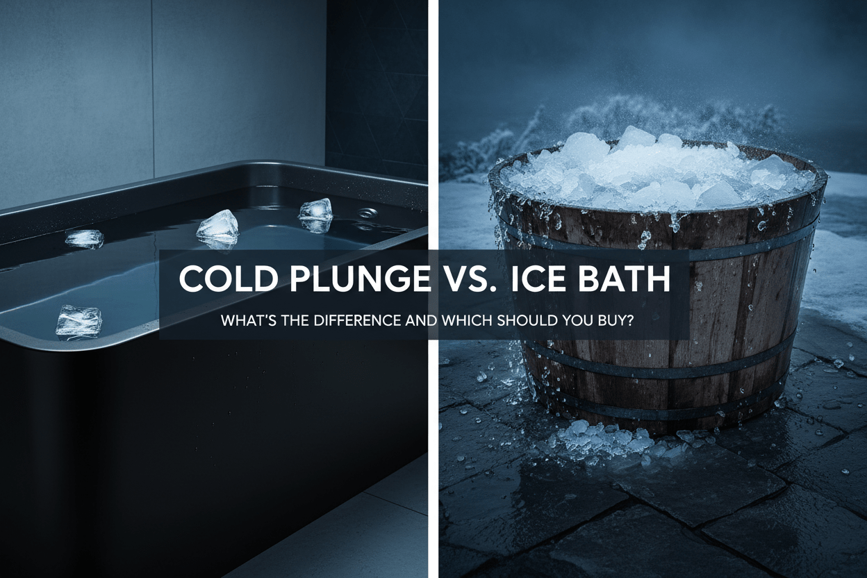 Cold Plunge vs. Ice Bath: What's the Difference and Which Should You Buy? - Peak Performance Supply