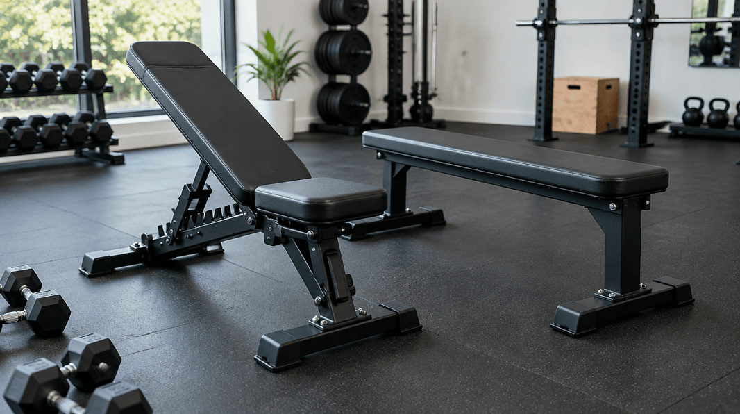 TAG FID Bench vs. Flat Bench: Which Should You Buy for a Home Gym? - Peak Performance Supply