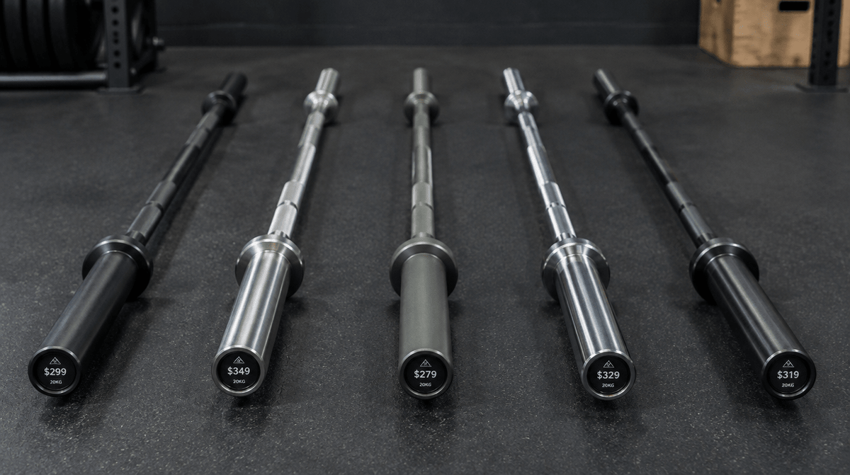 Best Home Gym Barbells Under $300 in 2026: Ranked by a Lifter - Peak Performance Supply