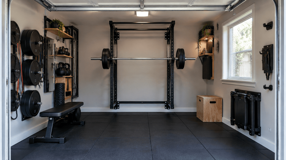 Small Garage Gym Ideas: How to Maximize 200 Square Feet - Peak Performance Supply