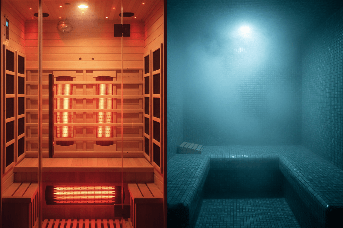Infrared Sauna vs. Steam Room: What's the Difference and Which Is Better? - Peak Performance Supply
