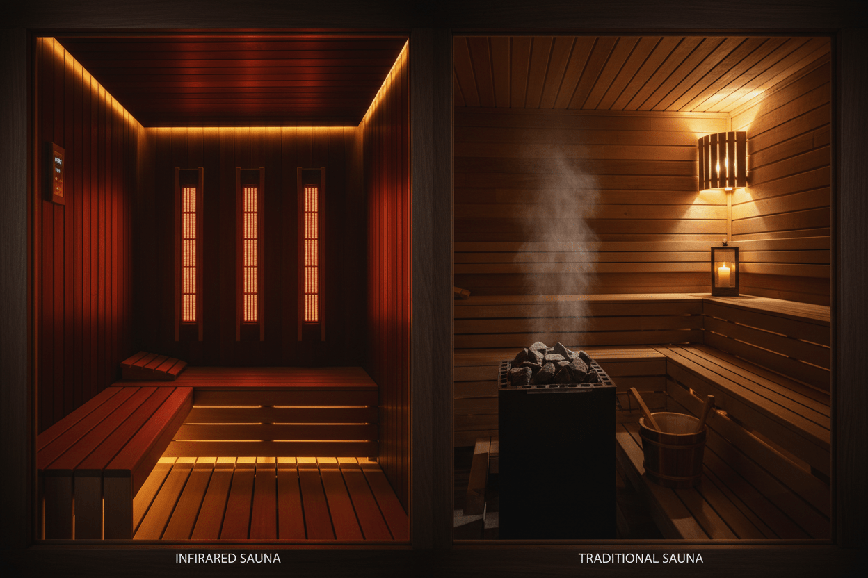 Infrared Sauna vs. Traditional Sauna: Which Is Right for Your Home? - Peak Performance Supply