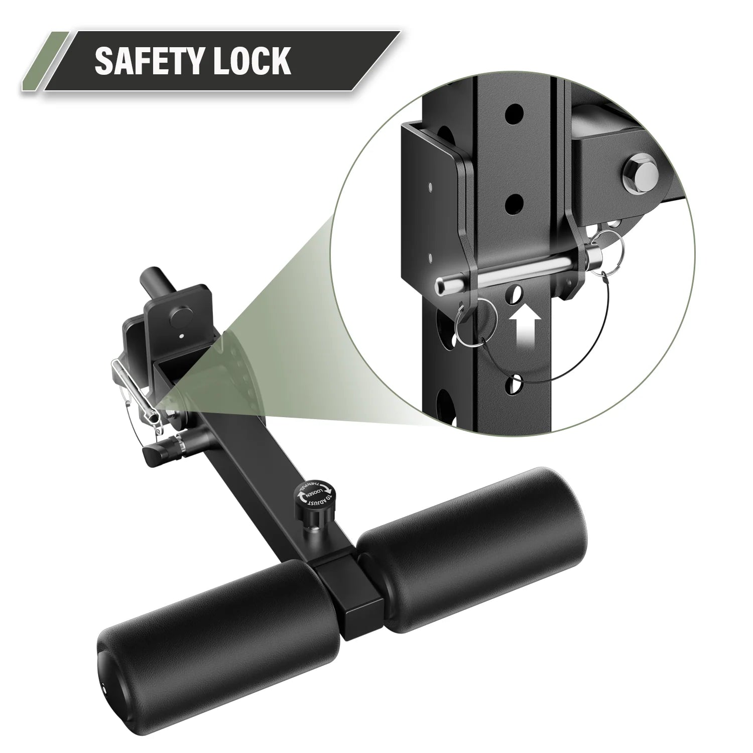 MAJOR FITNESS Home Gym Equipment Leg Holder Attachment