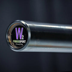 Fringe Sport Wonder Woman 15KG Olympic Barbell (Women’s Bushing Lifting Bar) – Black Zinc Finish