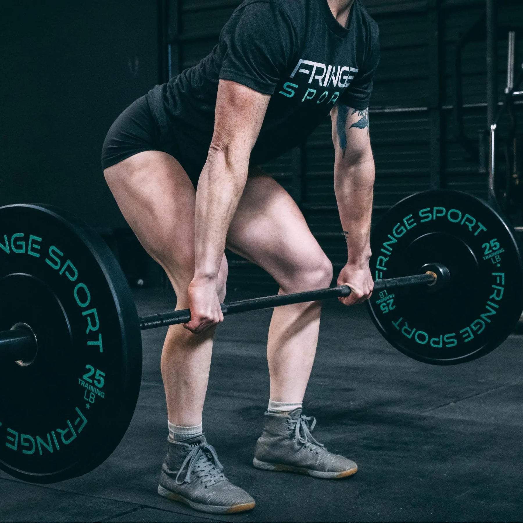 Fringe Sport Wonder Woman 15KG Olympic Barbell (Women’s Bushing Lifting Bar) – Black Zinc Finish - Peak Performance Supply