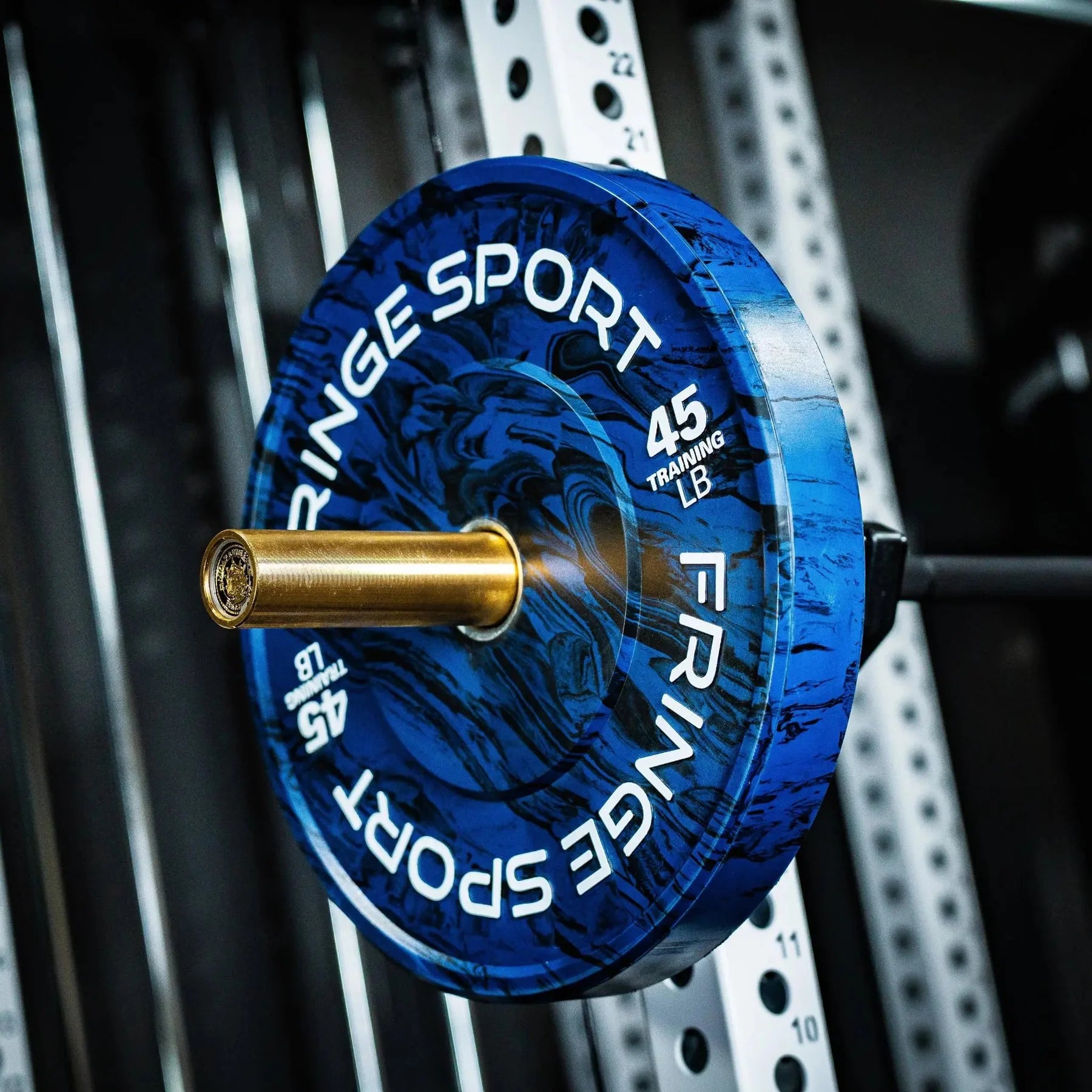 Fringe Sport Midas’ Revenge 20kg Barbell | Gold Titanium Sleeves, Cerakote Finish, 1,500lb Capacity - Peak Performance Supply