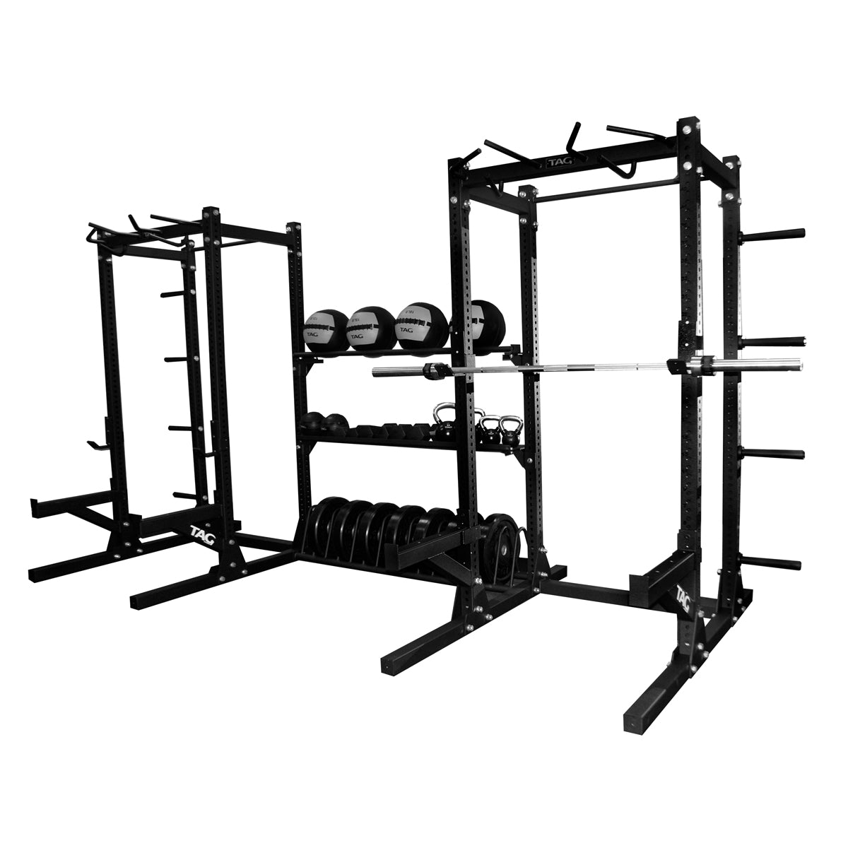 TAG Pro Series Half Rack – Full Power Station
