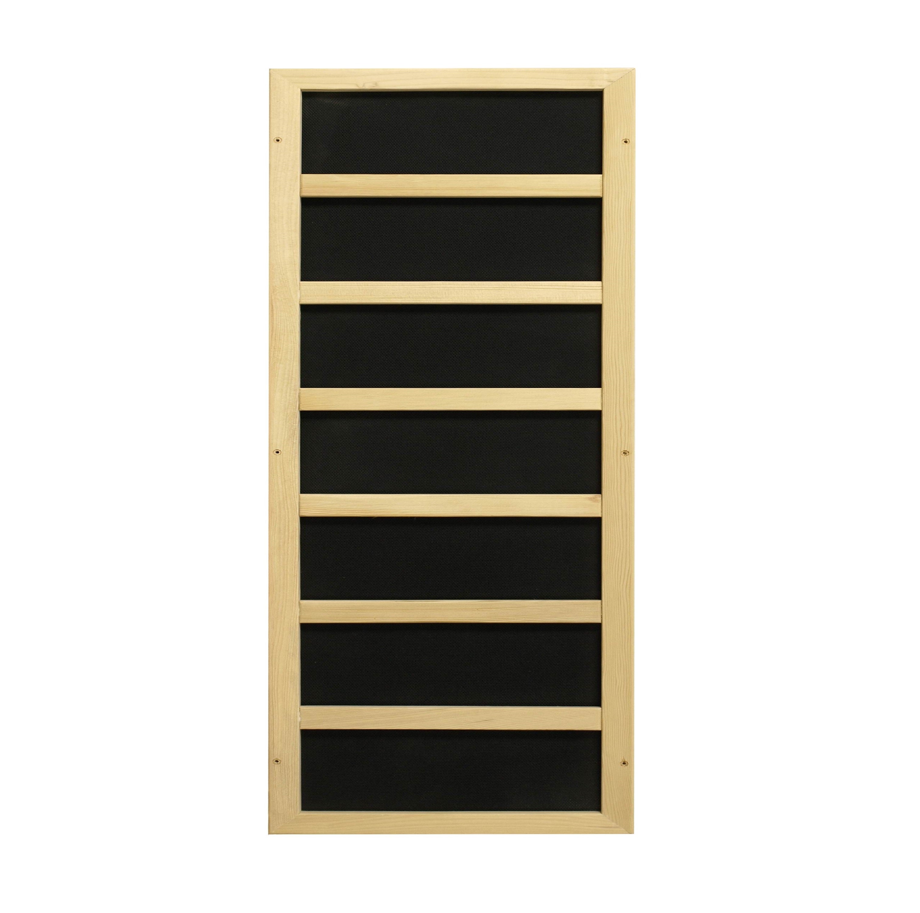 Dynamic Saunas Vittoria 2-Person Low EMF FAR Infrared Sauna - 300W Carbon Heating Panel