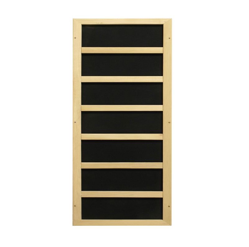 Dynamic Saunas Vittoria 2-Person Low EMF FAR Infrared Sauna - 300W Carbon Heating Panel