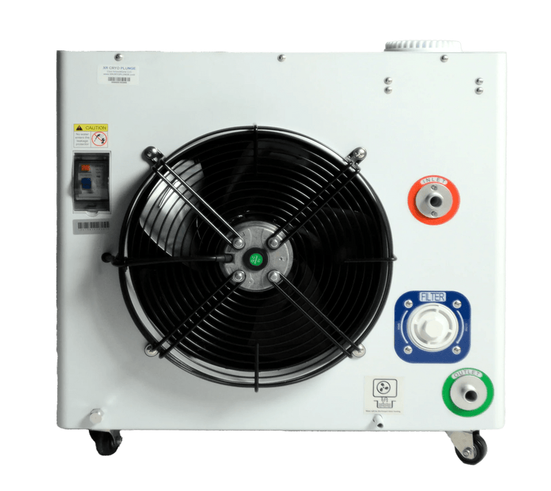 CRYO Innovations “WINDOW” Acrylic Cold Tub – Full - Body Cold Plunge With 2025 Chiller/Heater & Ozone Filtration