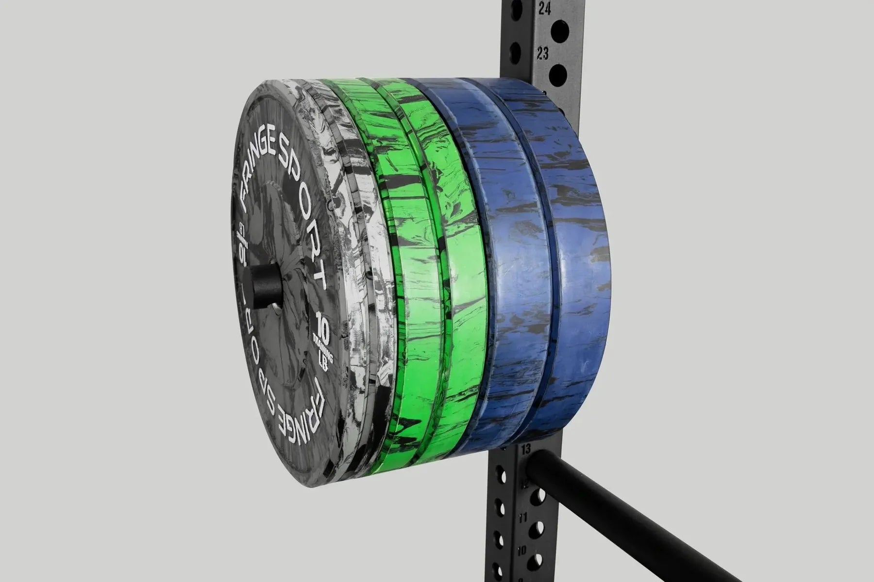 Fringe Sport Plate Storage Post (3x3 Rack Attachment) | Heavy - Duty 360 lb Capacity - Peak Performance Supply