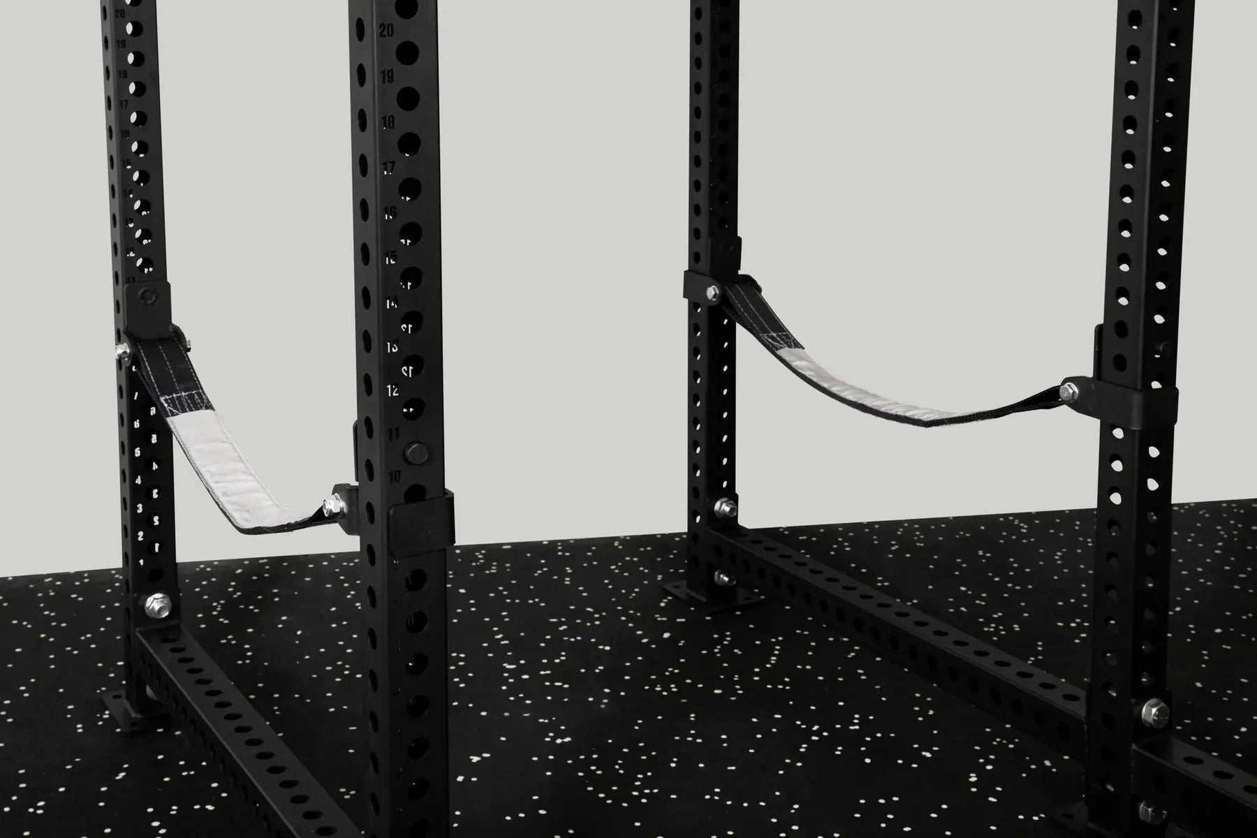 Fringe Sport Osprey Power Cage Safety Straps | Heavy-Duty 3x3 Rack Straps (1” Holes, 12,000 lb Tested)