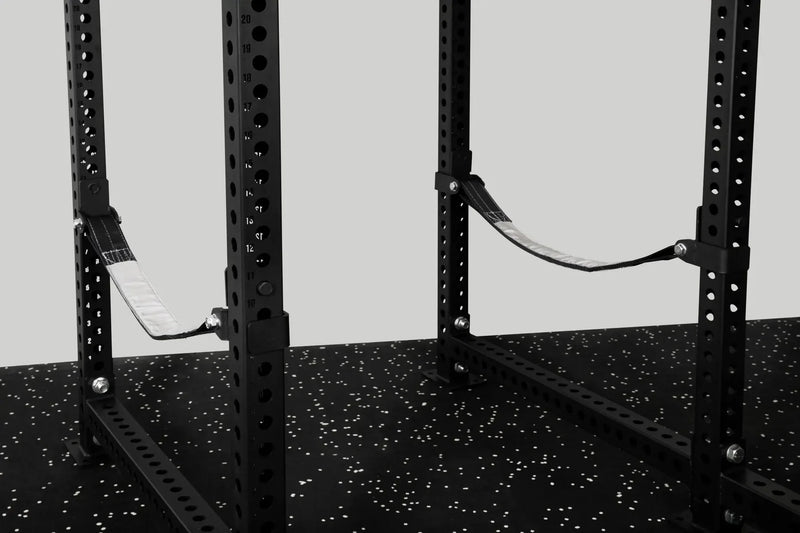 Fringe Sport Osprey Power Cage Safety Straps | Heavy-Duty 3x3 Rack Straps (1” Holes, 12,000 lb Tested)