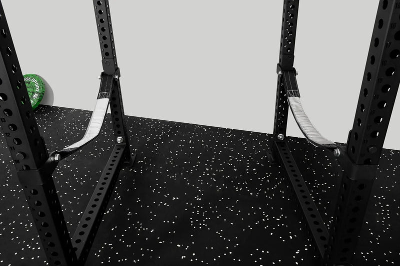 Fringe Sport Osprey Power Cage Safety Straps | Heavy-Duty 3x3 Rack Straps (1” Holes, 12,000 lb Tested)