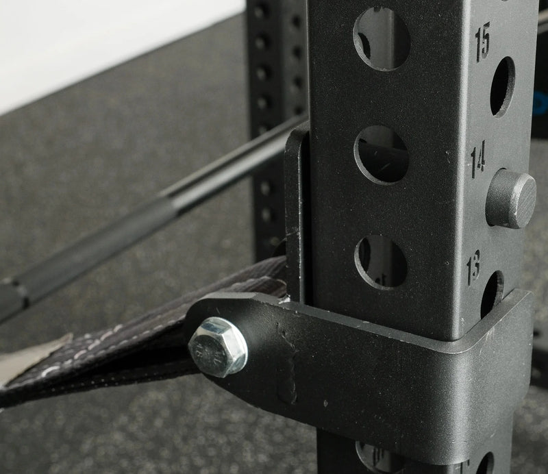 Fringe Sport Osprey Power Cage Safety Straps | Heavy-Duty 3x3 Rack Straps (1” Holes, 12,000 lb Tested)