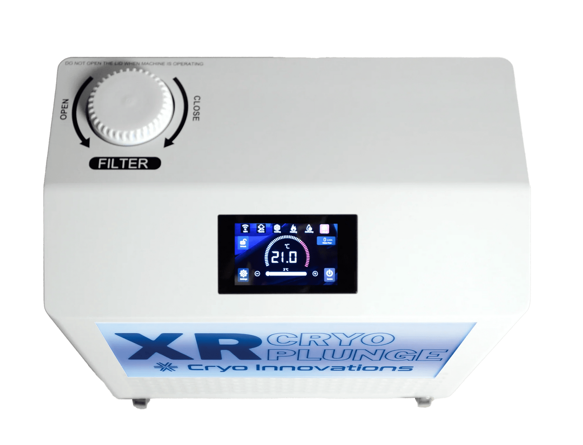 CRYO Innovations “WINDOW” Acrylic Cold Tub – Full - Body Cold Plunge With 2025 Chiller/Heater & Ozone Filtration