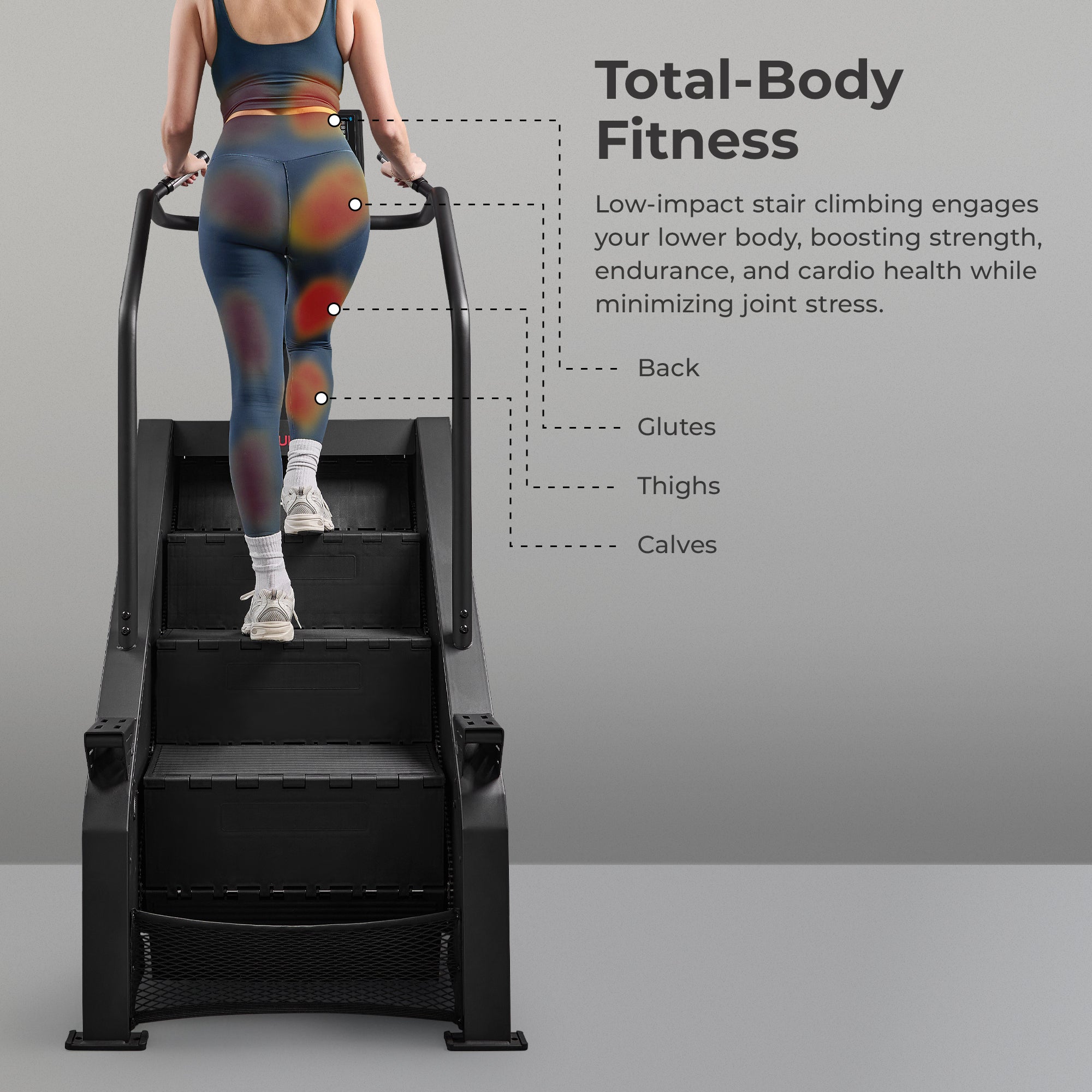 Sunny Health & Fitness Premium Smart Stair Climber