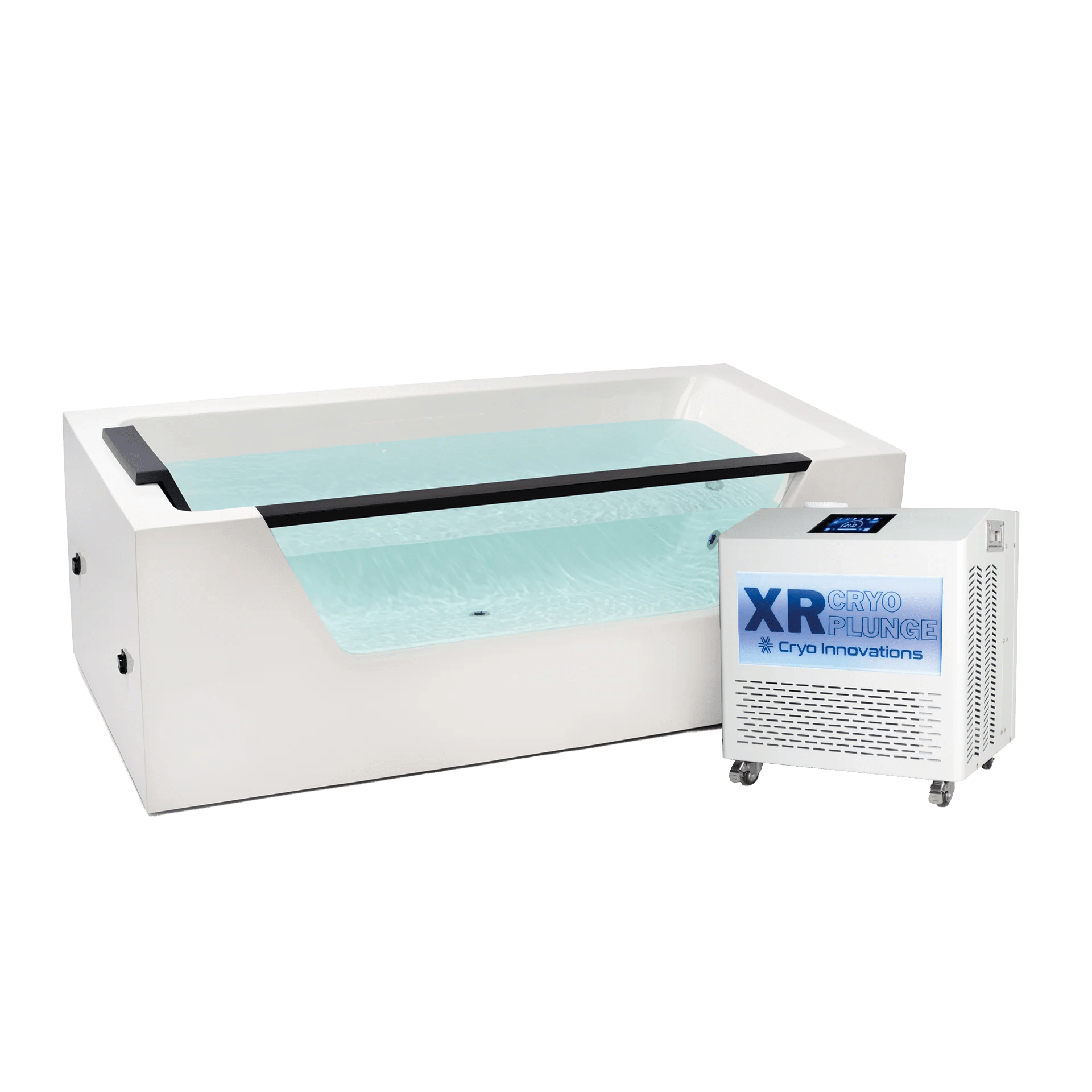 CRYO Innovations “WINDOW” Acrylic Cold Tub – Full - Body Cold Plunge With 2025 Chiller/Heater & Ozone Filtration