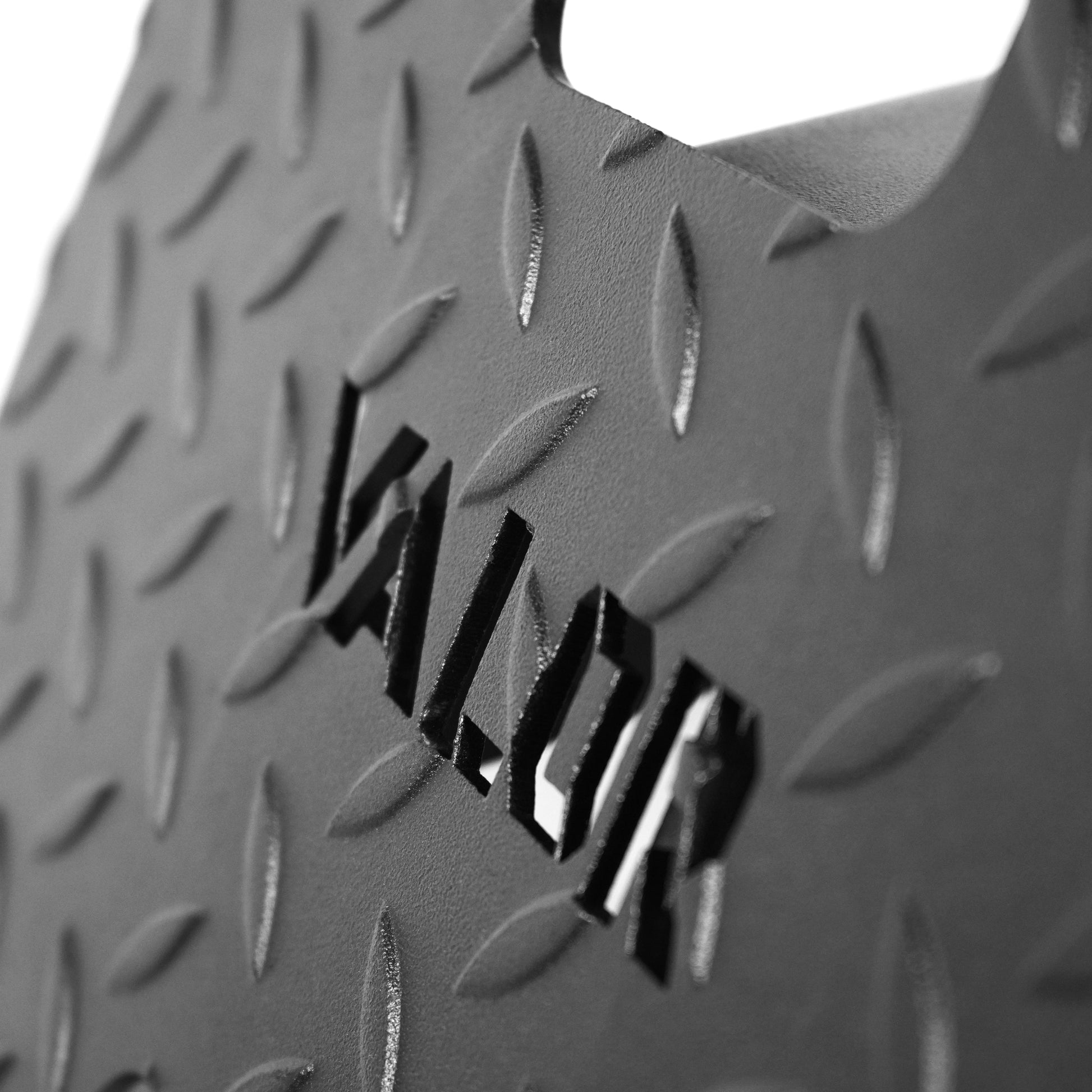 Valor Fitness Low Row Foot Plate Attachment for 3x3 Rigs - Peak Performance Supply