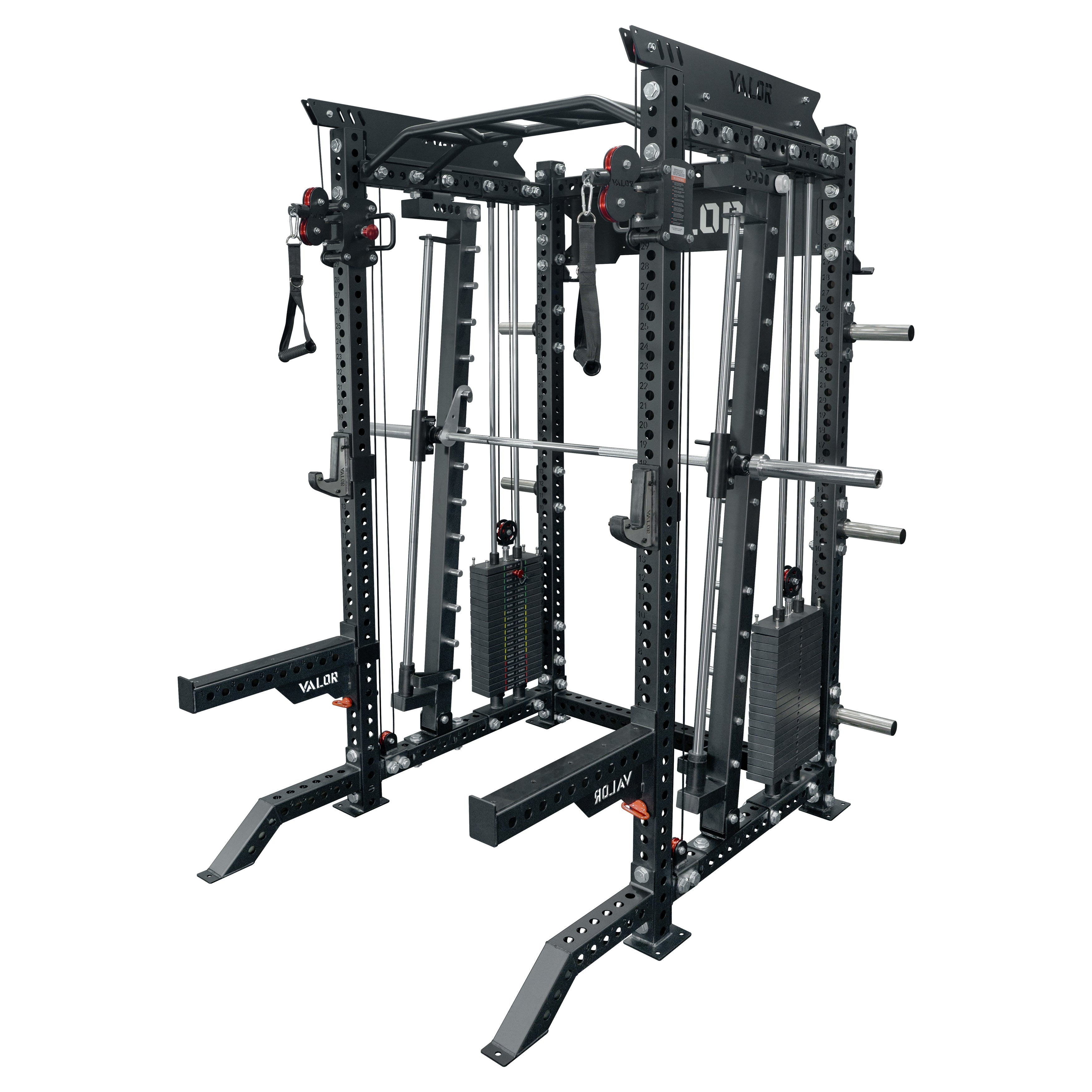Valor Fitness Pro Smith Machine Functional Trainer - Peak Performance Supply