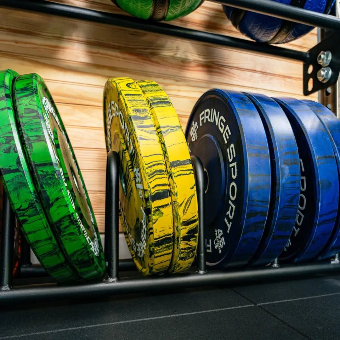 Fringe Sport 3x3 Weight Plate Storage Attachment | Bumper Plate Toaster Rack for Dane Racks (Lifetime Warranty)