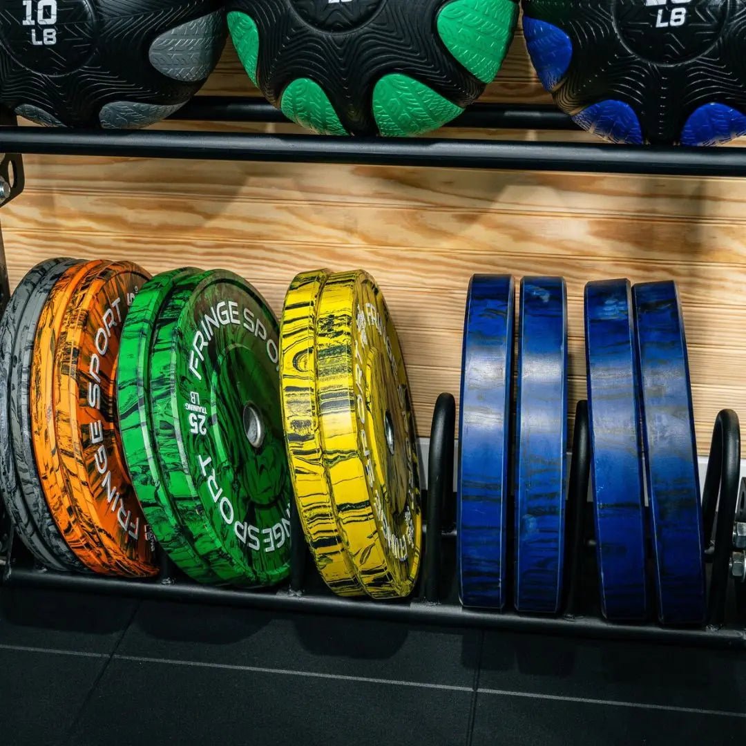 Fringe Sport 3x3 Weight Plate Storage Attachment | Bumper Plate Toaster Rack for Dane Racks (Lifetime Warranty)