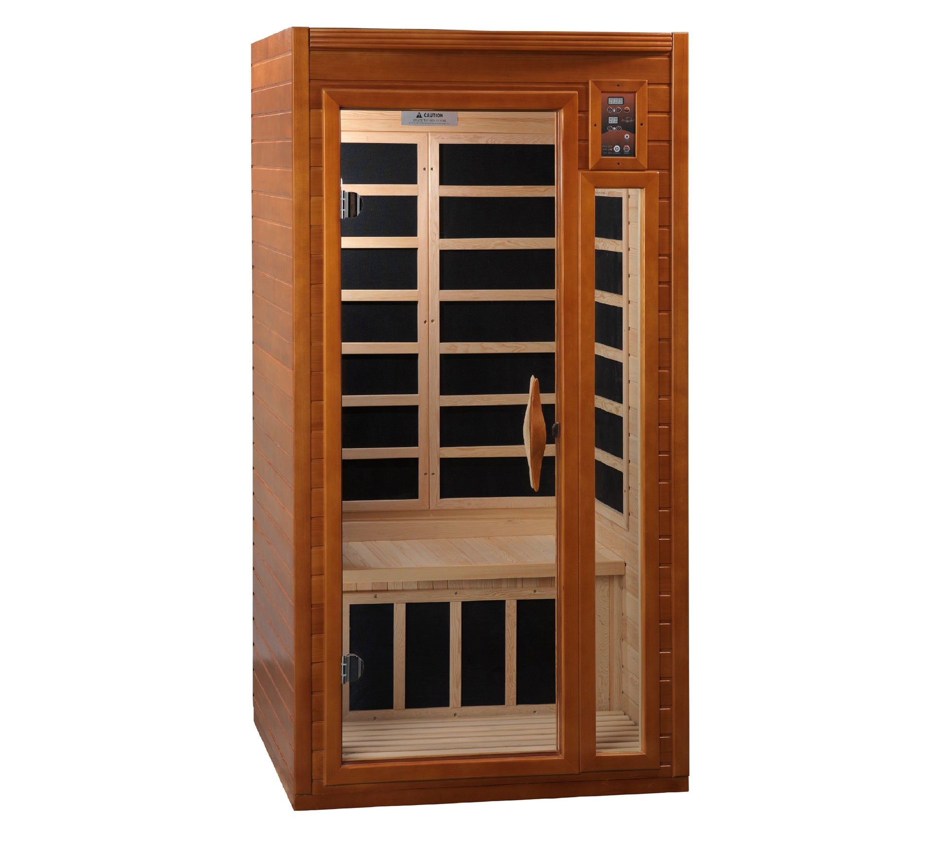 Dynamic Saunas Barcelona Elite 2-Person Ultra Low EMF FAR Infrared Sauna - DYN-6106-01 Side View