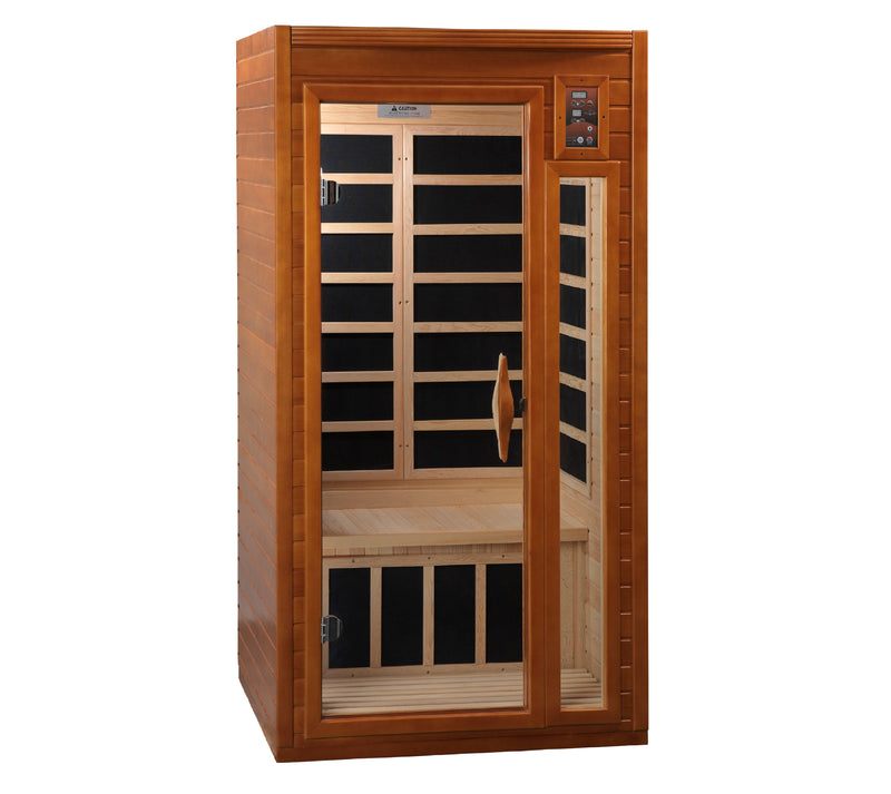 Dynamic Saunas Barcelona Elite 2-Person Ultra Low EMF FAR Infrared Sauna - DYN-6106-01 Side View