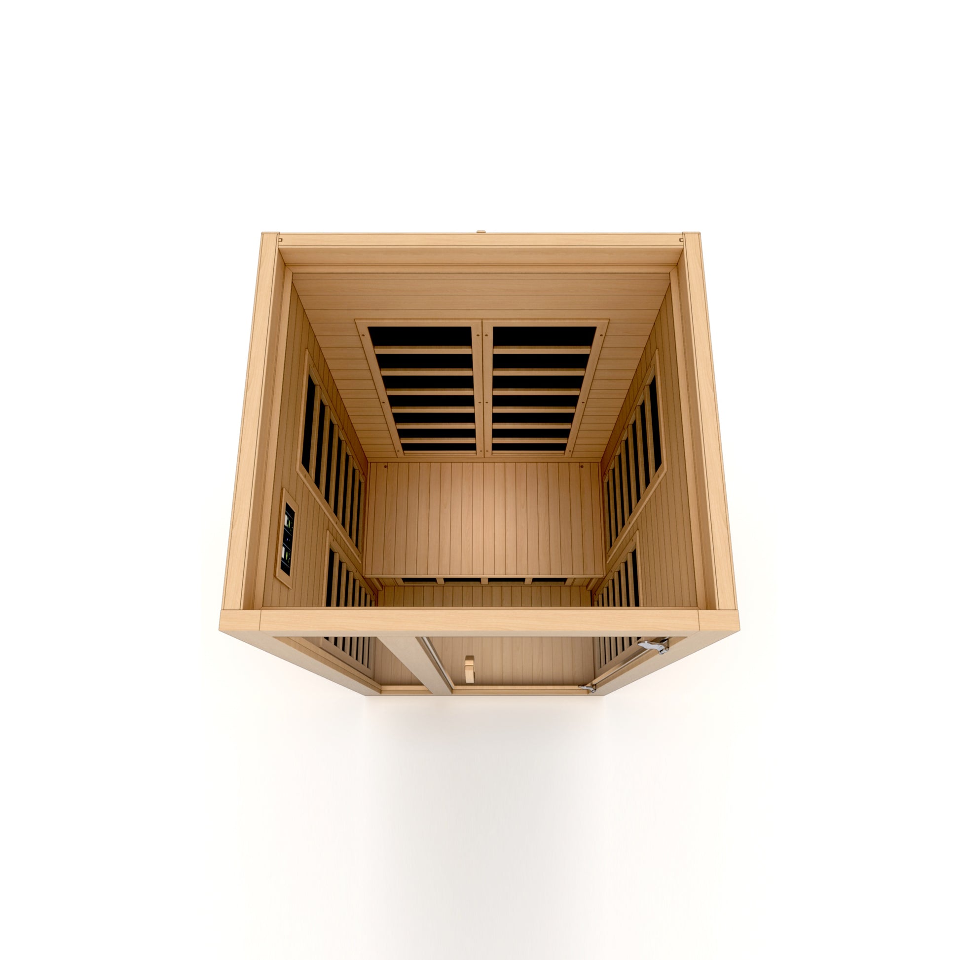 Dynamic Saunas Gracia Elite 2-Person Ultra Low EMF FAR Infrared Sauna - DYN-6119-01 Interior Top
