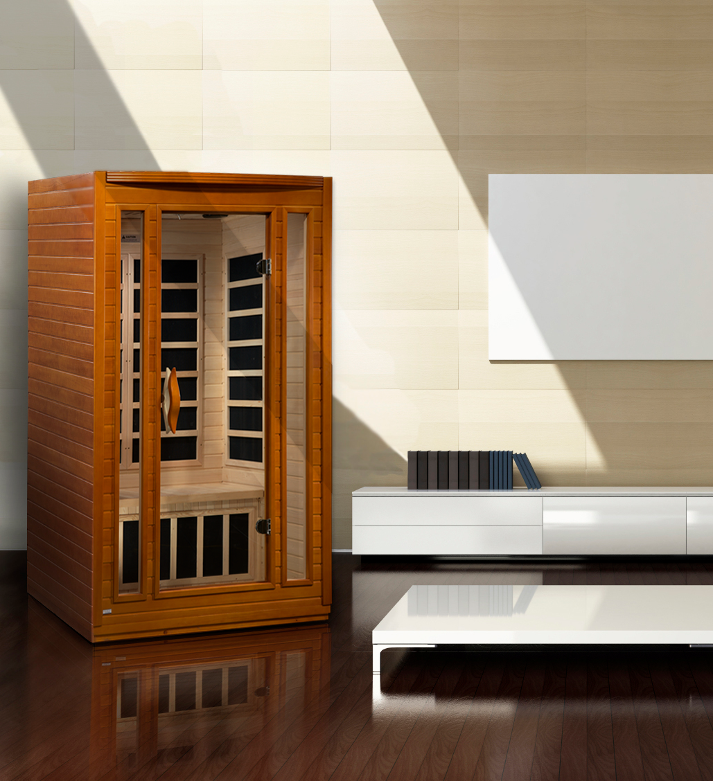 Dynamic Saunas San Elite 2-Person Ultra Low EMF FAR Infrared Sauna - DYN-6206-01 Lifestyle