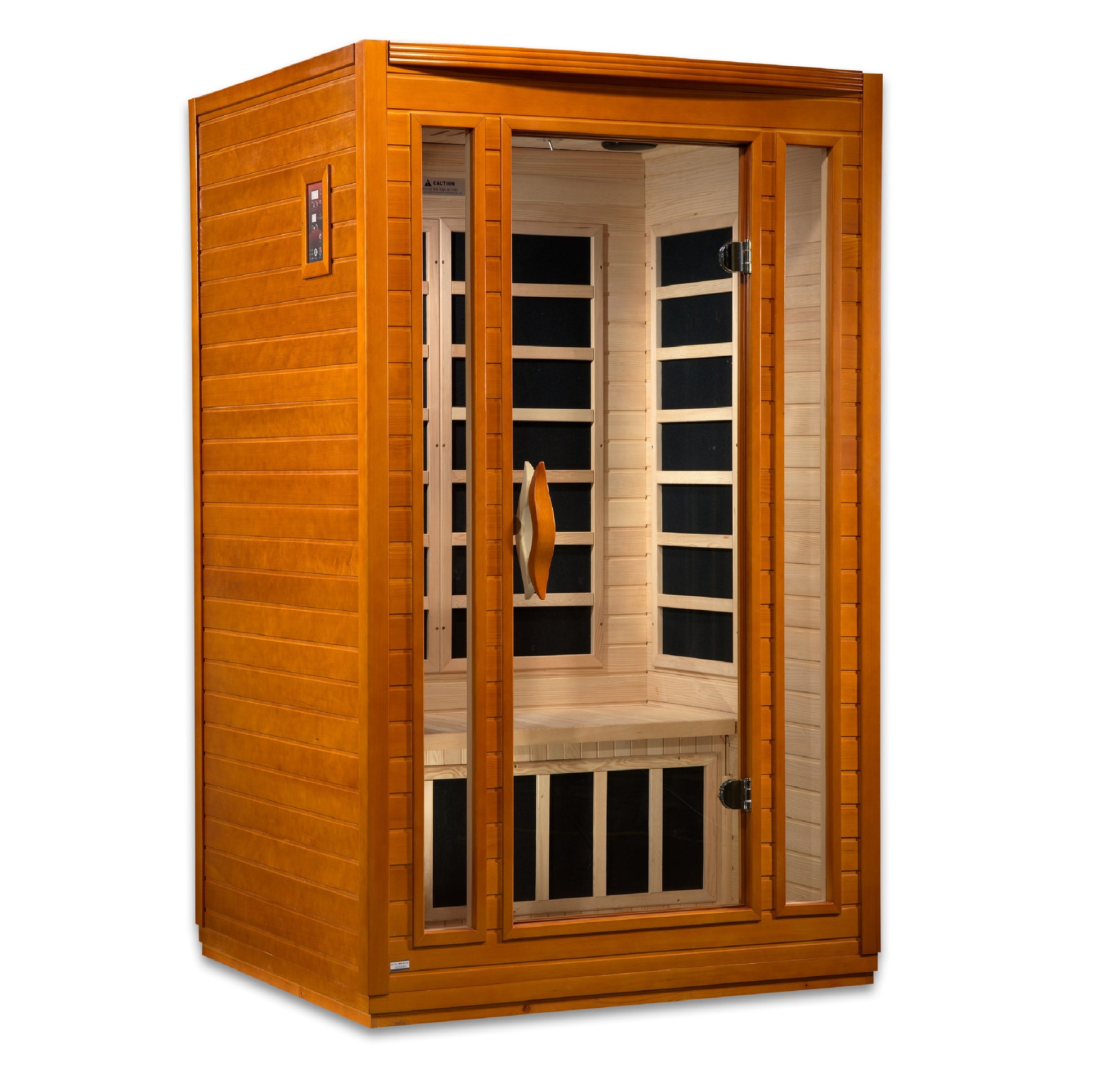 Dynamic Saunas San Elite 2-Person Ultra Low EMF FAR Infrared Sauna - DYN-6206-01 Side View