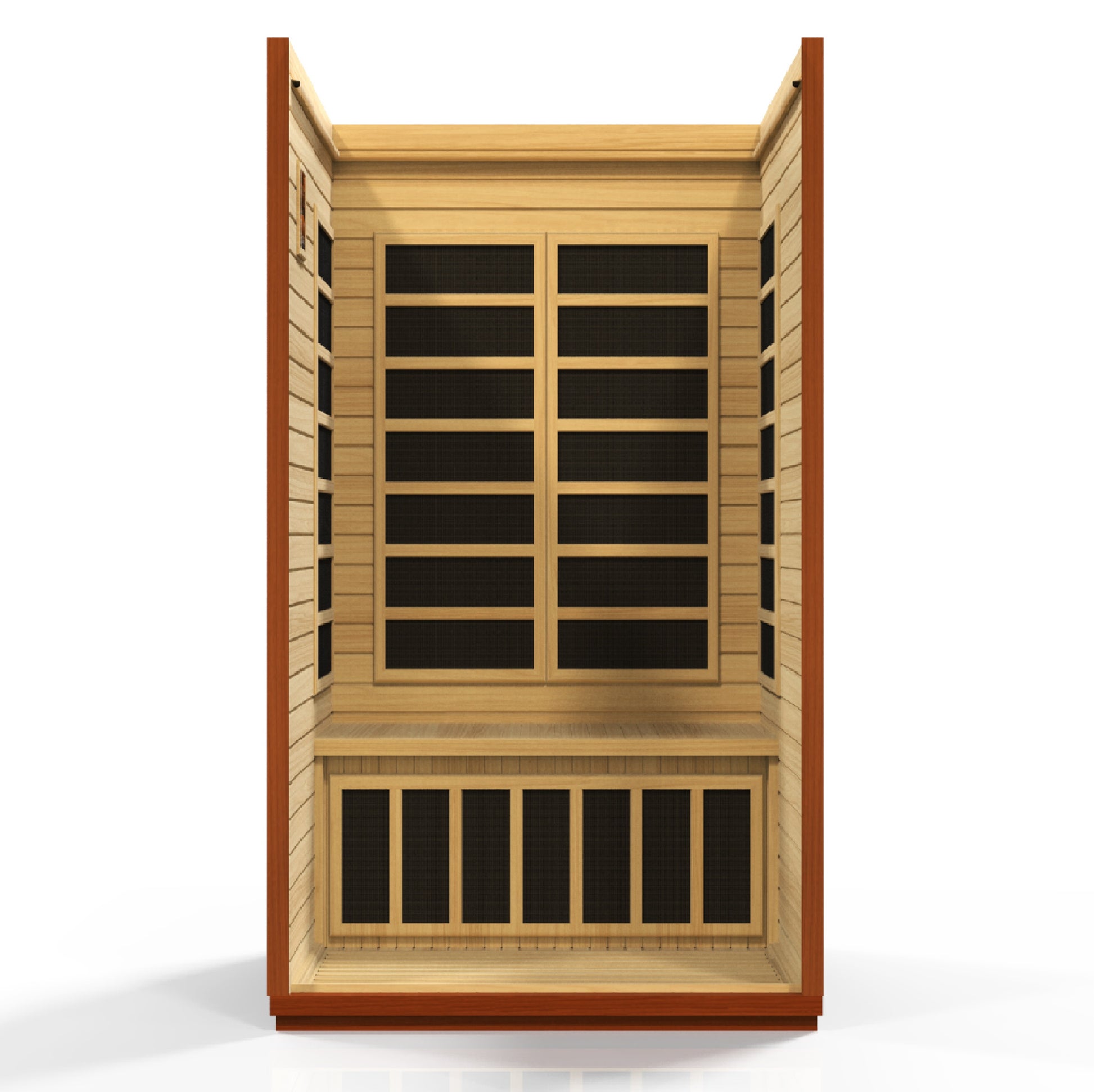 Dynamic Saunas San 2-Person Low EMF FAR Infrared Sauna - DYN-6206-01 Additional View