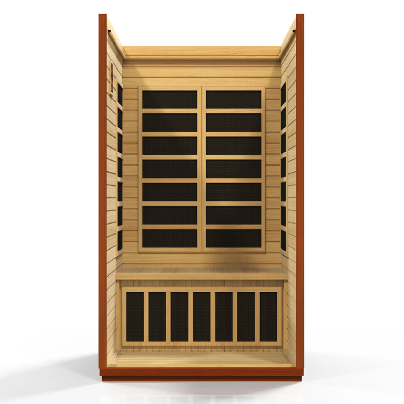 Dynamic Saunas San 2-Person Low EMF FAR Infrared Sauna - DYN-6206-01 Additional View