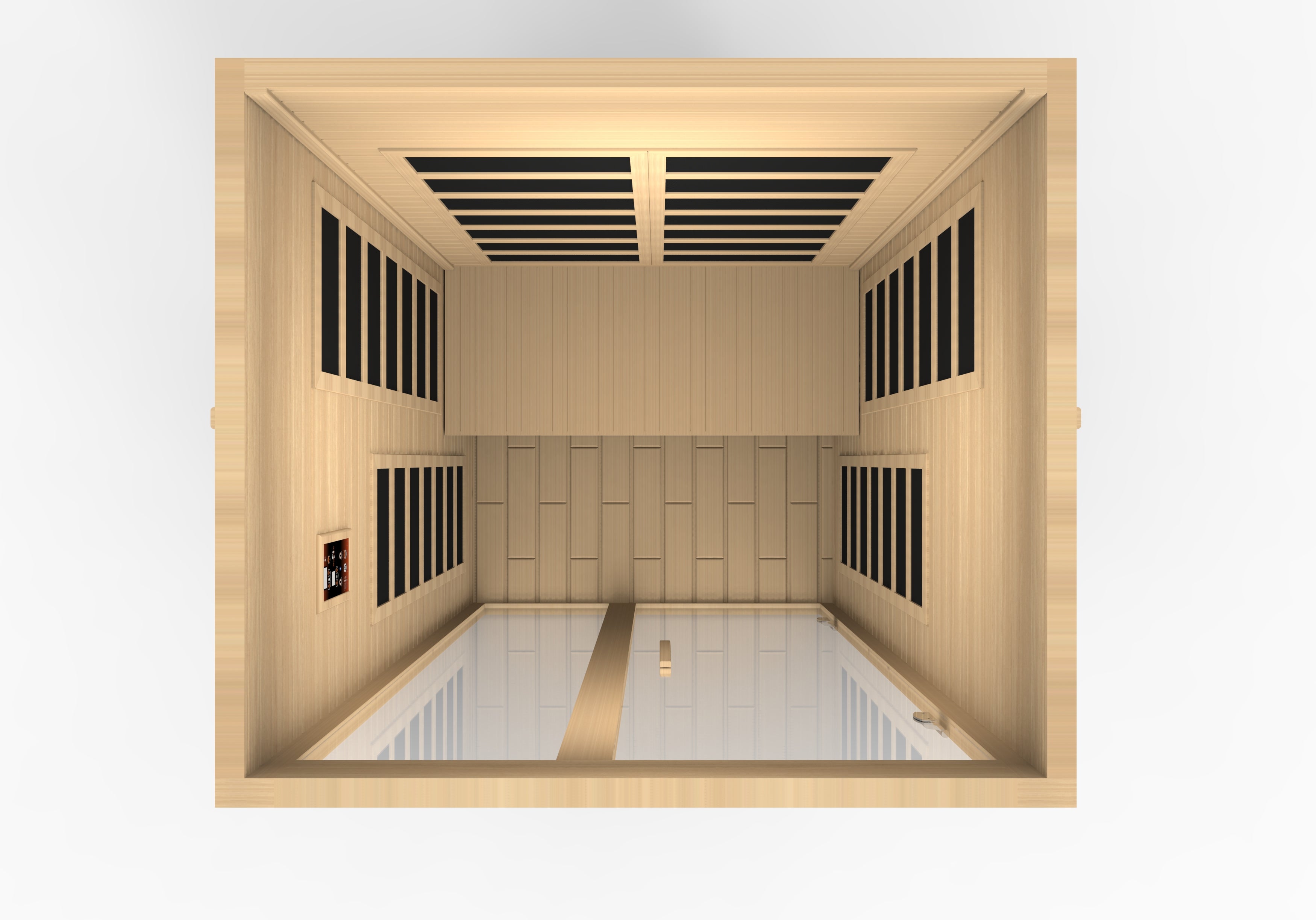 Dynamic Saunas Santiago Elite 2-Person Ultra Low EMF FAR Infrared Sauna - DYN-6209-02 Lifestyle