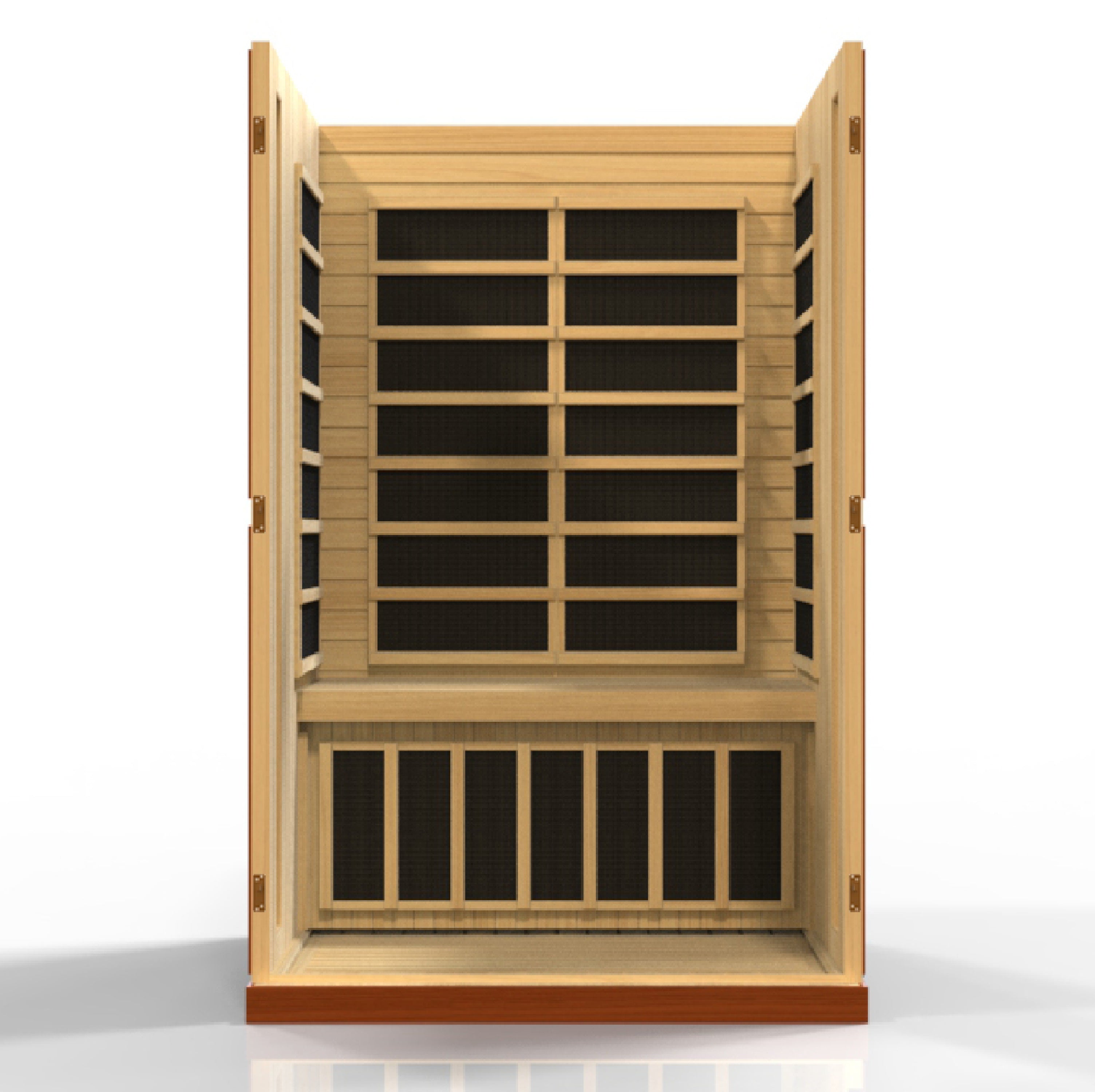 Dynamic Saunas Vittoria 2-Person Low EMF FAR Infrared Sauna - DYN-6220-01 Additional