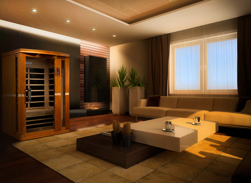 Dynamic Saunas Vittoria 2-Person Low EMF FAR Infrared Sauna - DYN-6220-01 Lifestyle