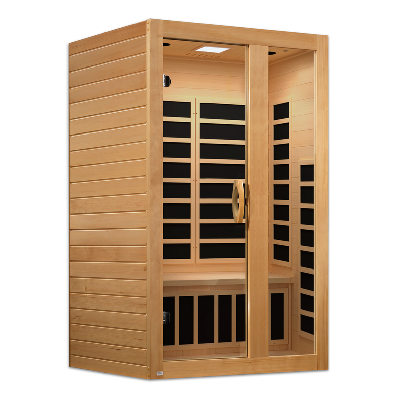 Dynamic Saunas Serena Elite 2-Person Ultra Low EMF FAR Infrared Sauna - DYN-6229-01 Main View