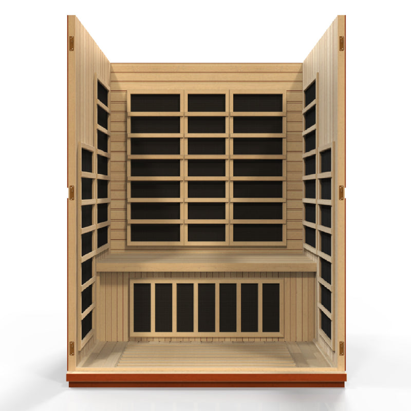 Dynamic Saunas Bellagio 3-Person Low EMF FAR Infrared Sauna - DYN-6306-02 Detail