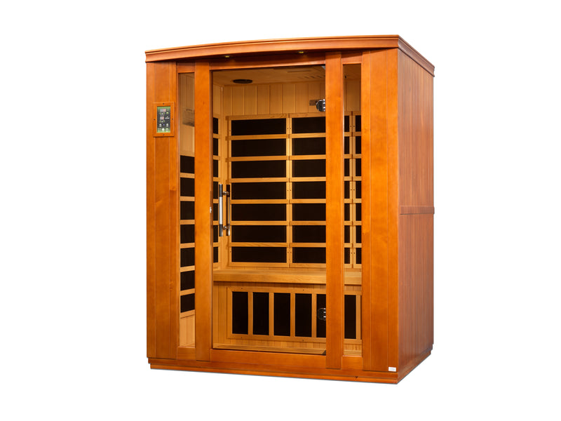 Dynamic Saunas Bellagio 3-Person Low EMF FAR Infrared Sauna - DYN-6306-02 Lifestyle