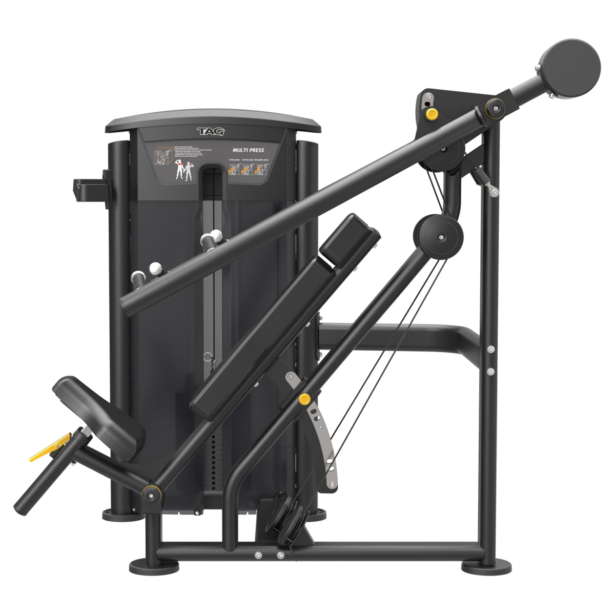 TAG Elite Multipress Dual Select | Commercial Chest & Shoulder Press Machine