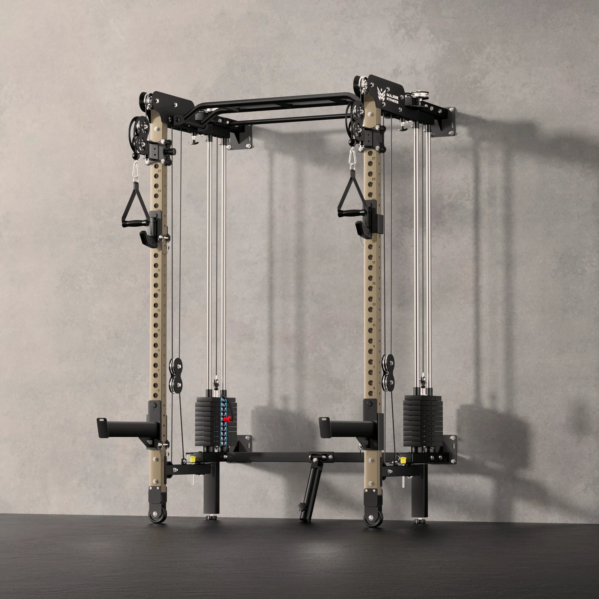 Major Fitness F35 All-In-One Folding Power Rack – Peak Performance