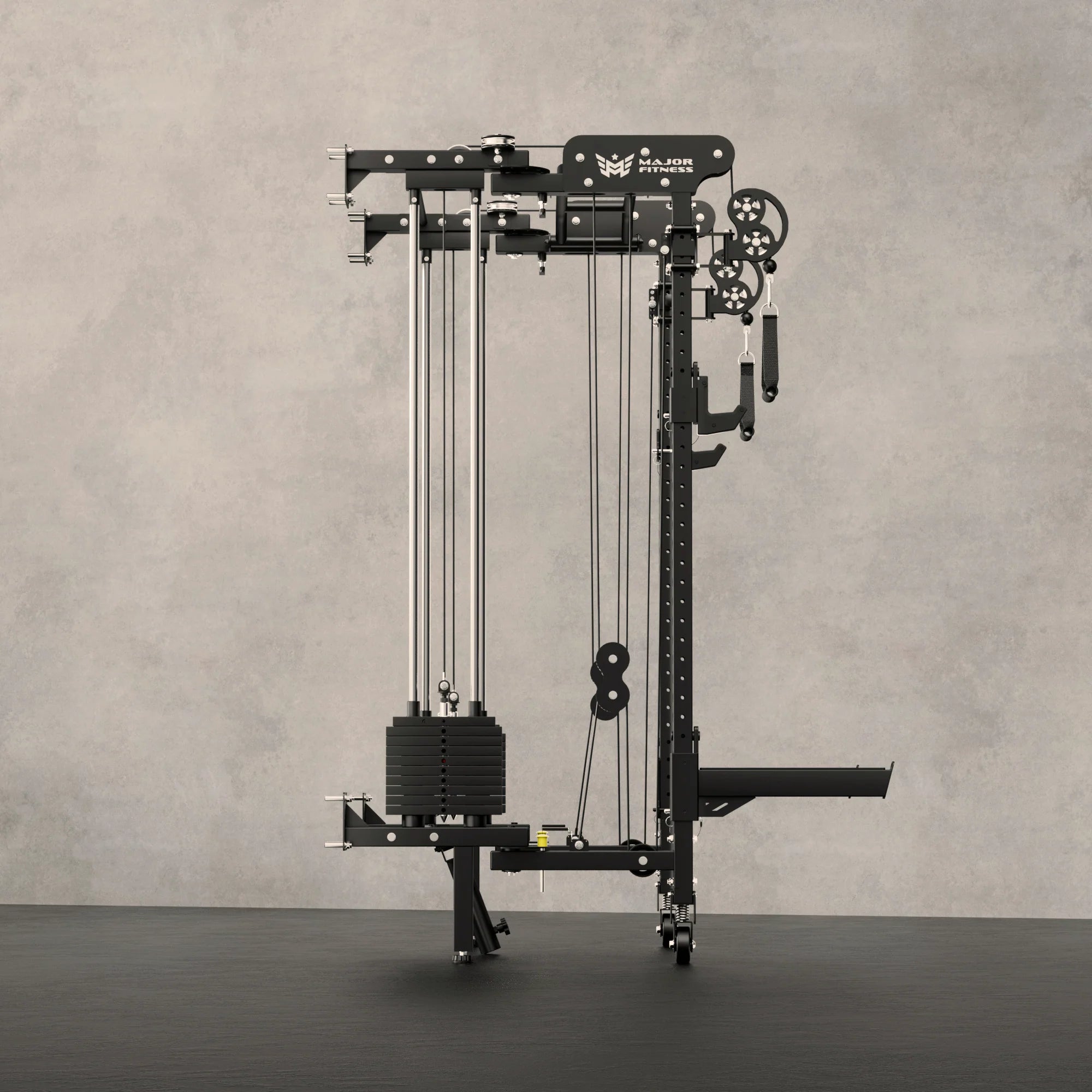 Major Fitness F35 All-In-One Home Gym Wall-Mount Folding Power Rack