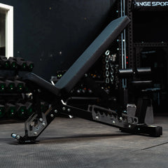 FringeSport Pro Lift Incline Bench | Commercial 11-Gauge Adjustable Bench w/ 9 Incline Settings