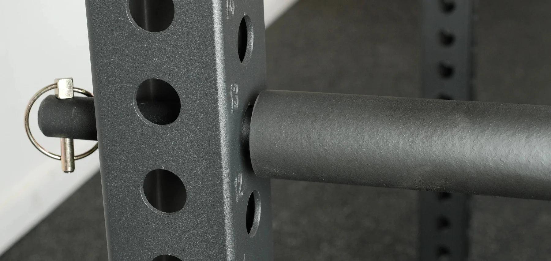 Fringe Sport 3x3 Pin Pipe Safeties | Heavy - Duty Steel Spotter Pipes (1” Holes, 1,000 lb Capacity) - Peak Performance Supply