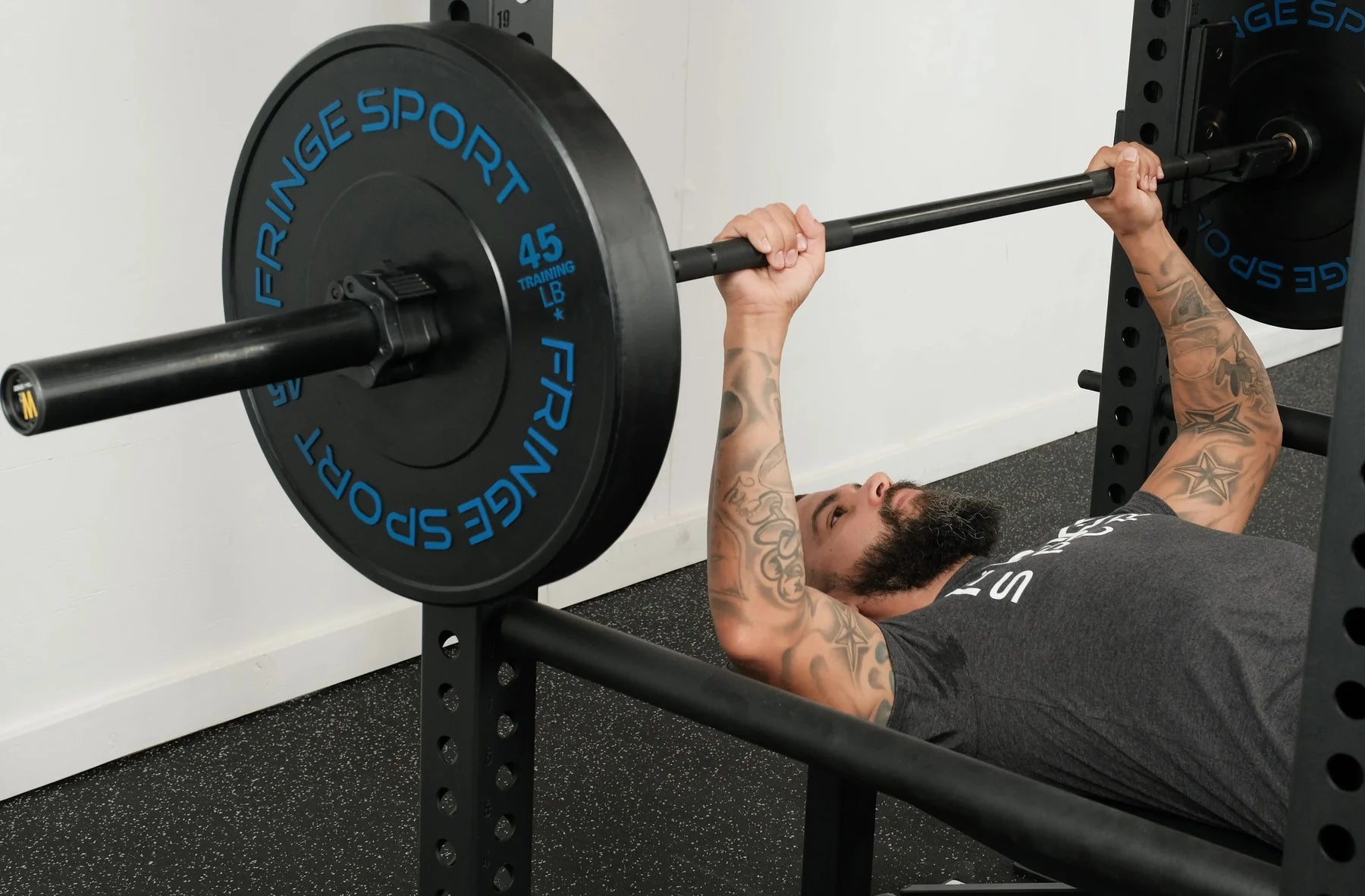 Fringe Sport 3x3 Pin Pipe Safeties | Heavy - Duty Steel Spotter Pipes (1” Holes, 1,000 lb Capacity) - Peak Performance Supply