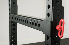 Fringe Sport 3x3 Spotter Arms | Heavy-Duty 11-Gauge Steel Safety Arms (1” Holes, 1,000 lb Capacity)