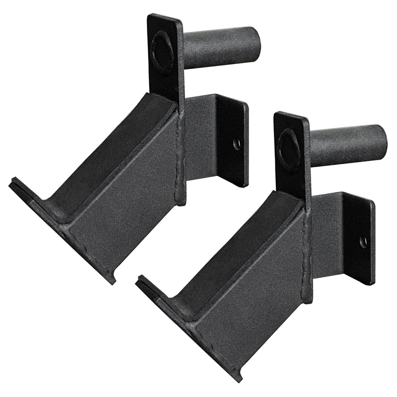 Valor Fitness V Hook 90 Degree Barbell Holder for 2.5x2.5 Power Racks - Peak Performance Supply