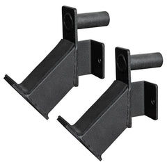 Valor Fitness V Hook 90 Degree Barbell Holder for 2.5x2.5 Power Racks