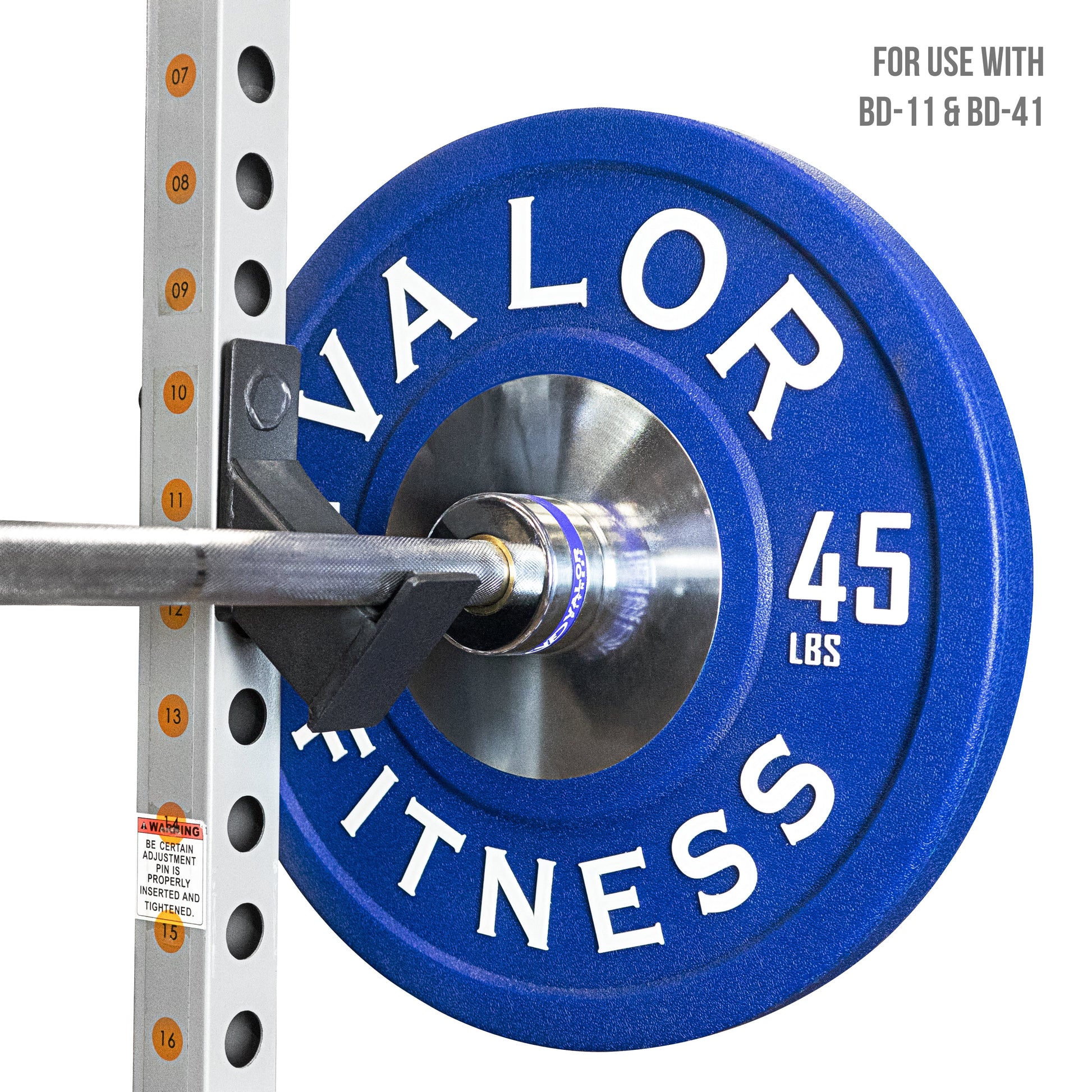 Valor Fitness V Hook 90 Degree Barbell Holder for 2.5x2.5 Power Racks - Peak Performance Supply