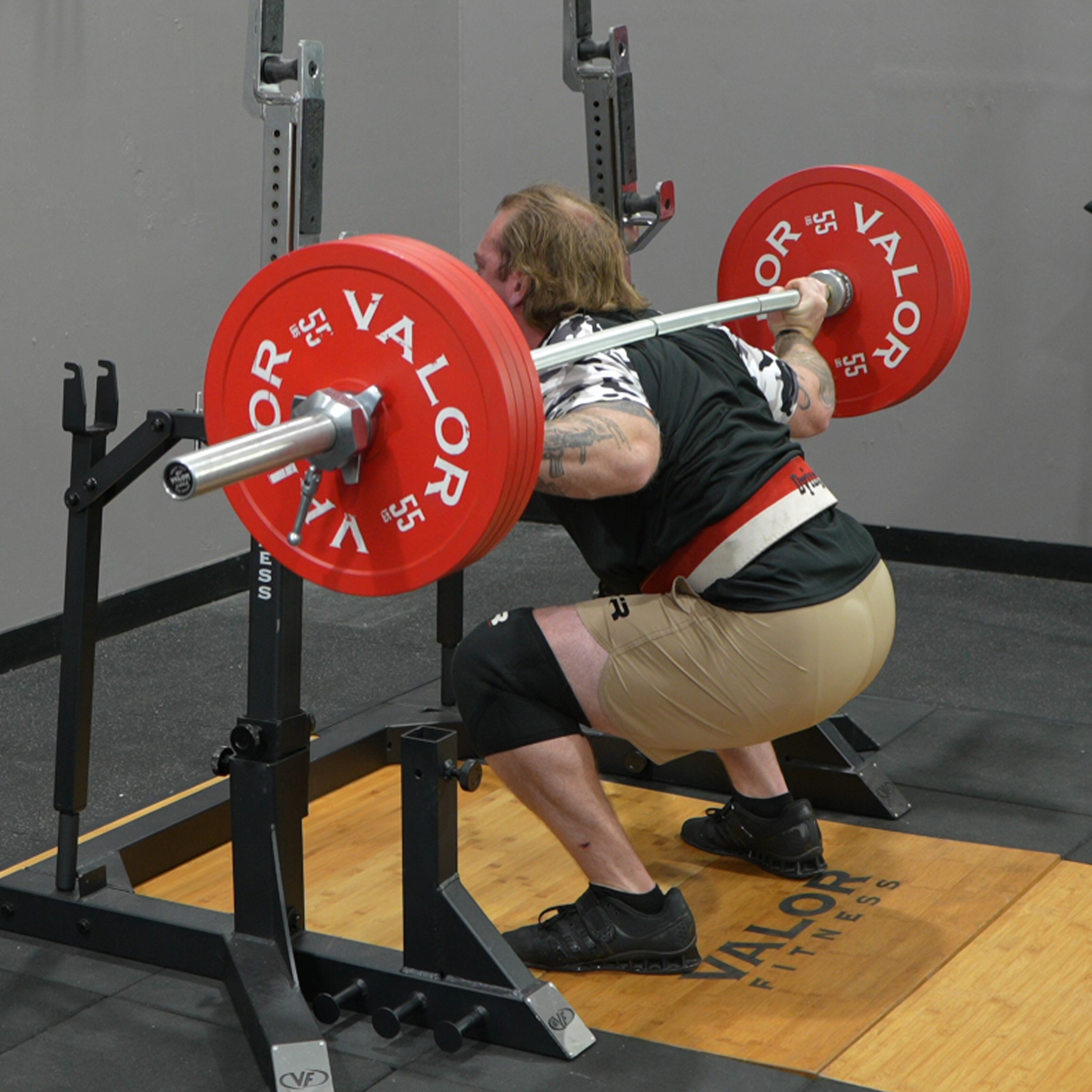 Valor Fitness Powerlifting 94" 32mm Squat Barbell